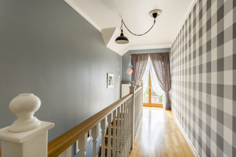 Hallway Wallpapering